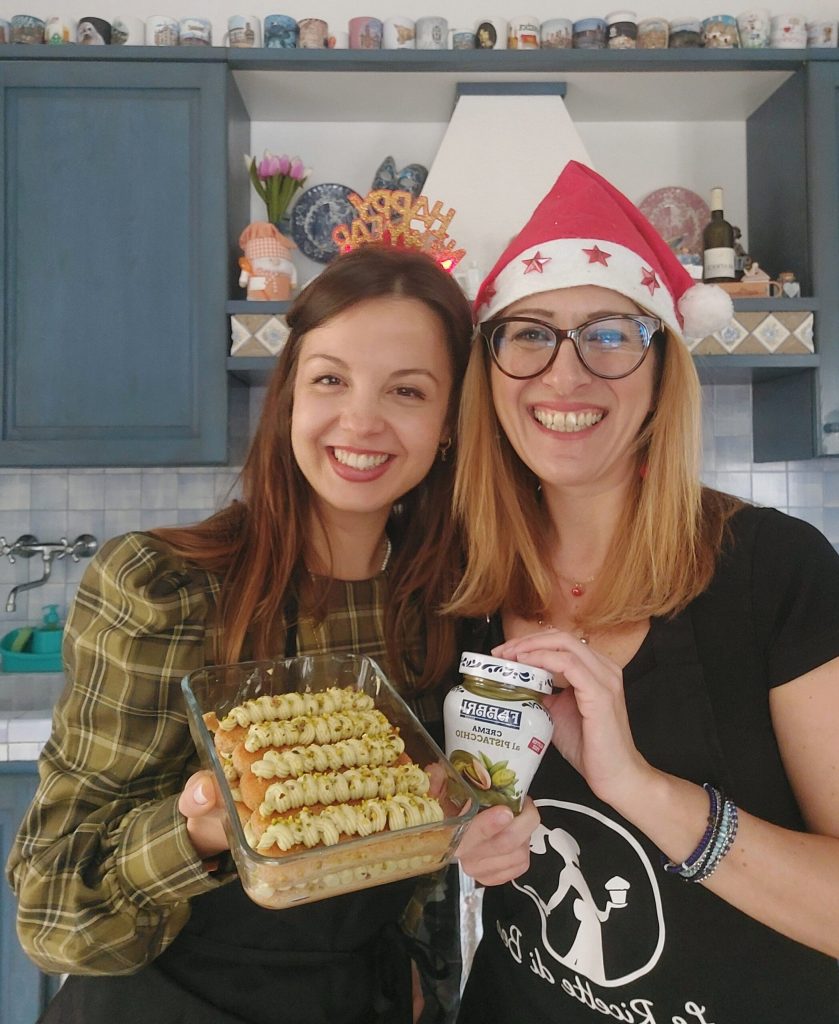 Wir bereiten das Pistazien-Tiramisù ohne Eier und Sahne zu