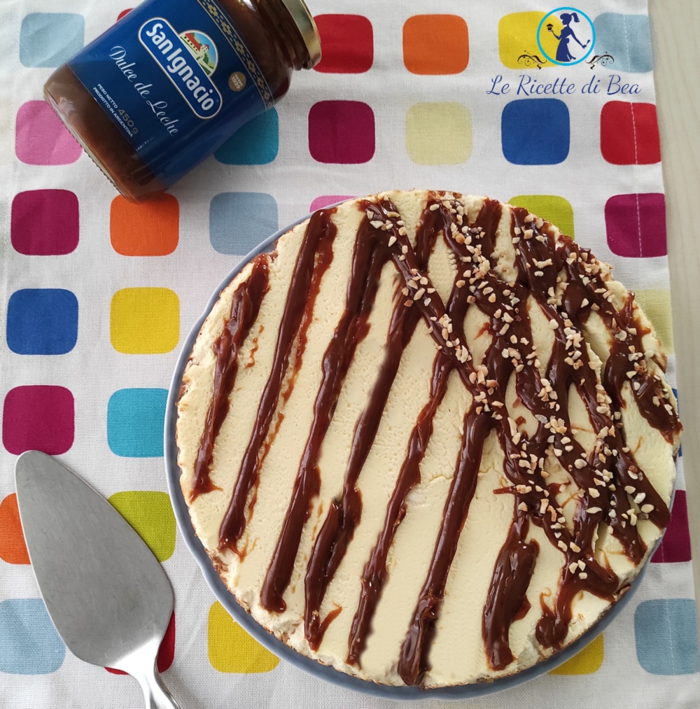 Käsekuchen mit Dulce de Leche