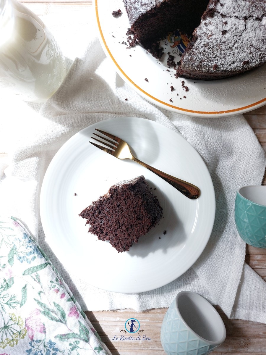 Kakao-Kuchen ohne Eier und Butter