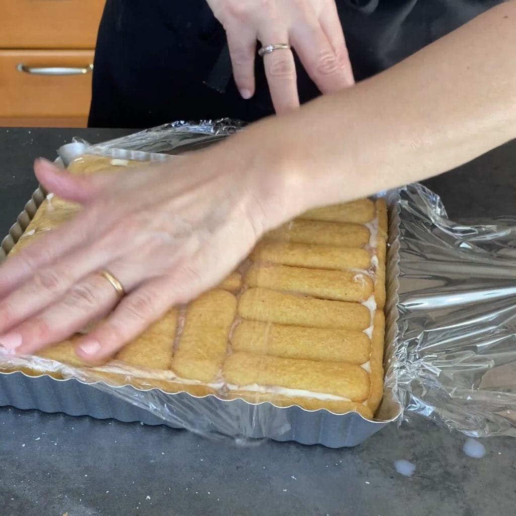 Kalter Kuchen Pavesini und Nutella