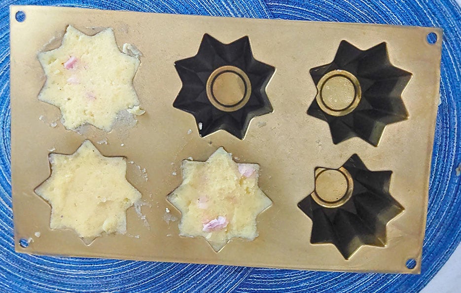 Kartoffel-PANDORINI mit Speck und Provola