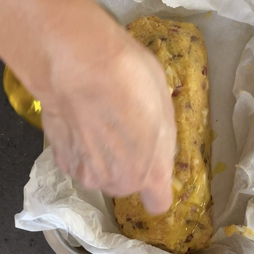 Kartoffel- und Pilzbraten