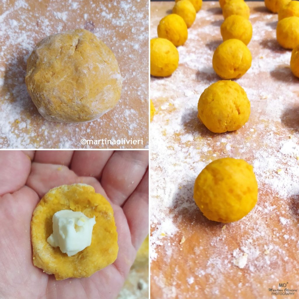 Gefüllte Kürbis-Gnocchi mit Taleggio