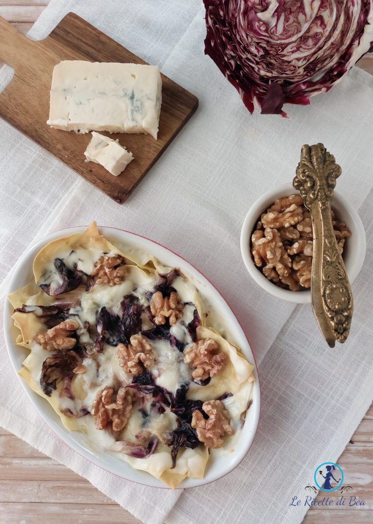 lasagne mit radicchio