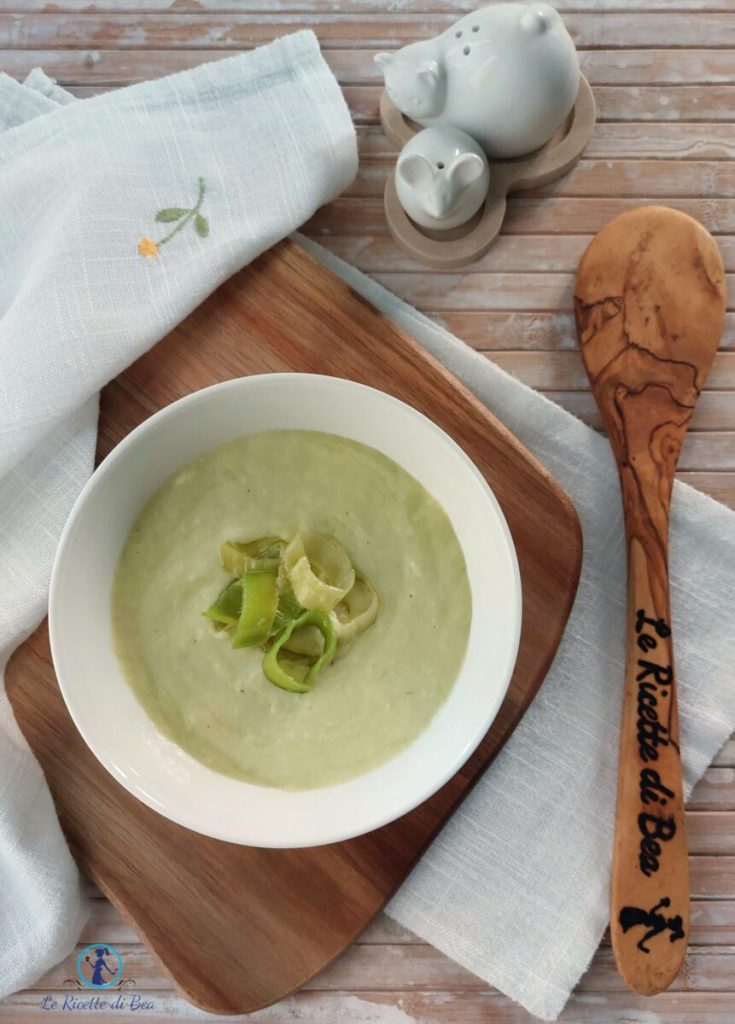 Lauchsuppe mit Kartoffeln