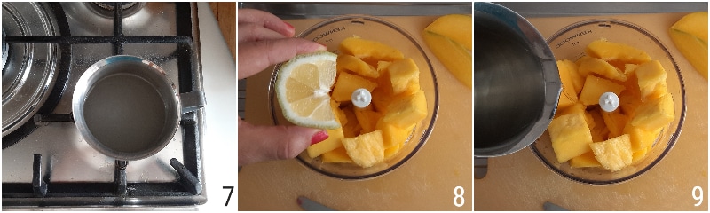 Mangoeis ohne Sahne Rezept mit und ohne Eismaschine il chicco di mais 3 Mango pürieren