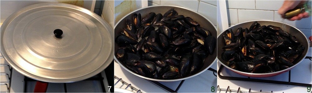 Miesmuscheln mit frischen Tomaten einfaches Rezept Il Chicco di Mais 3