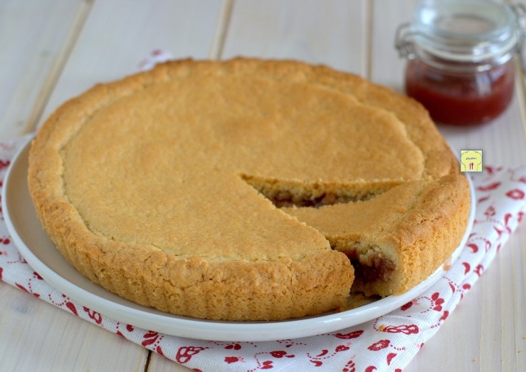 Mürbeteigkuchen mit Marmelade