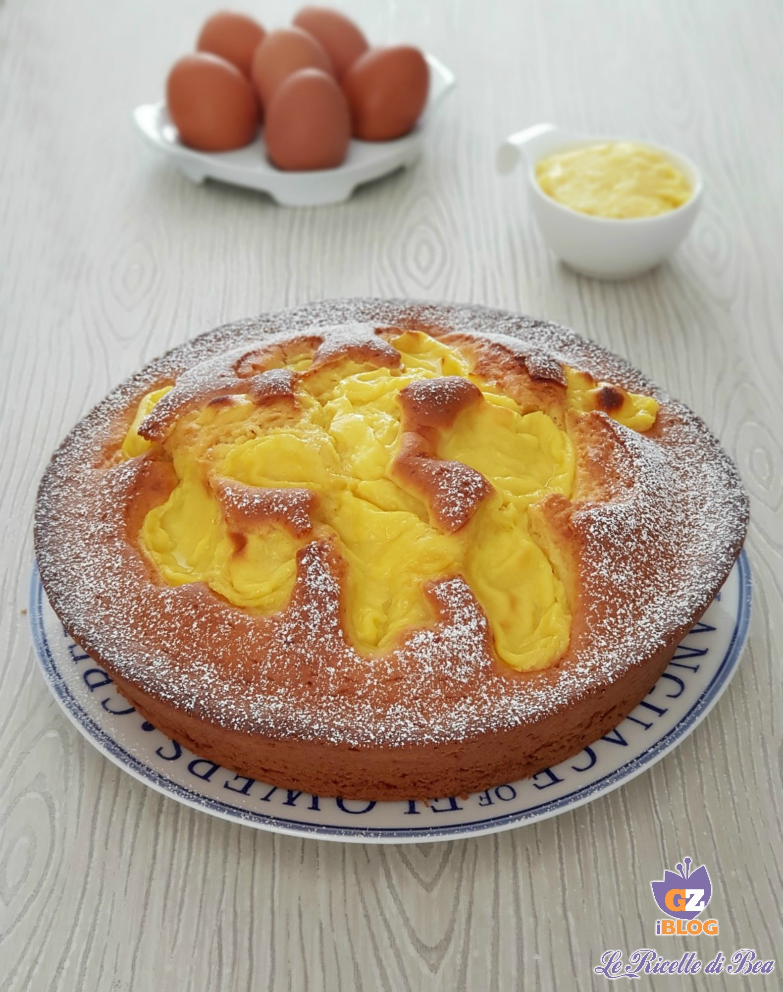 Nua-Kuchen mit Creme