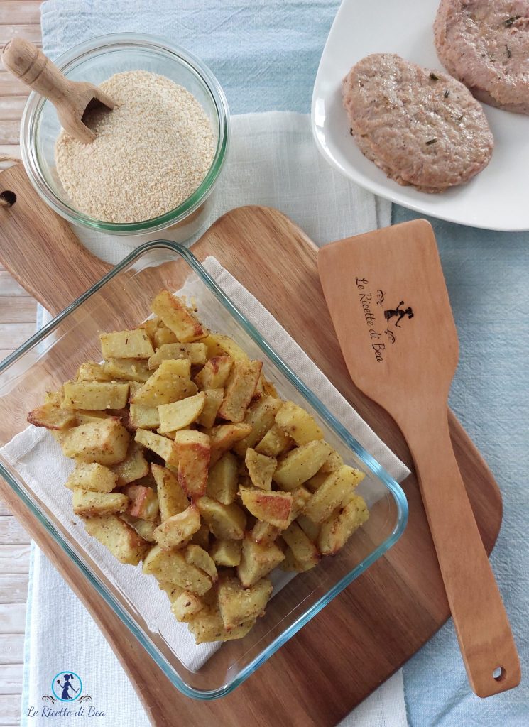 Ofenkartoffeln mit Curry