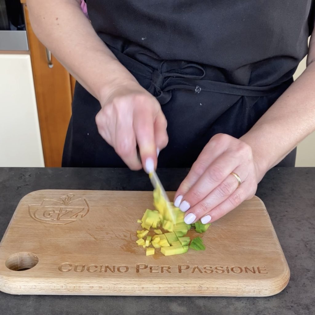 pancarré-körbchen mit lachs