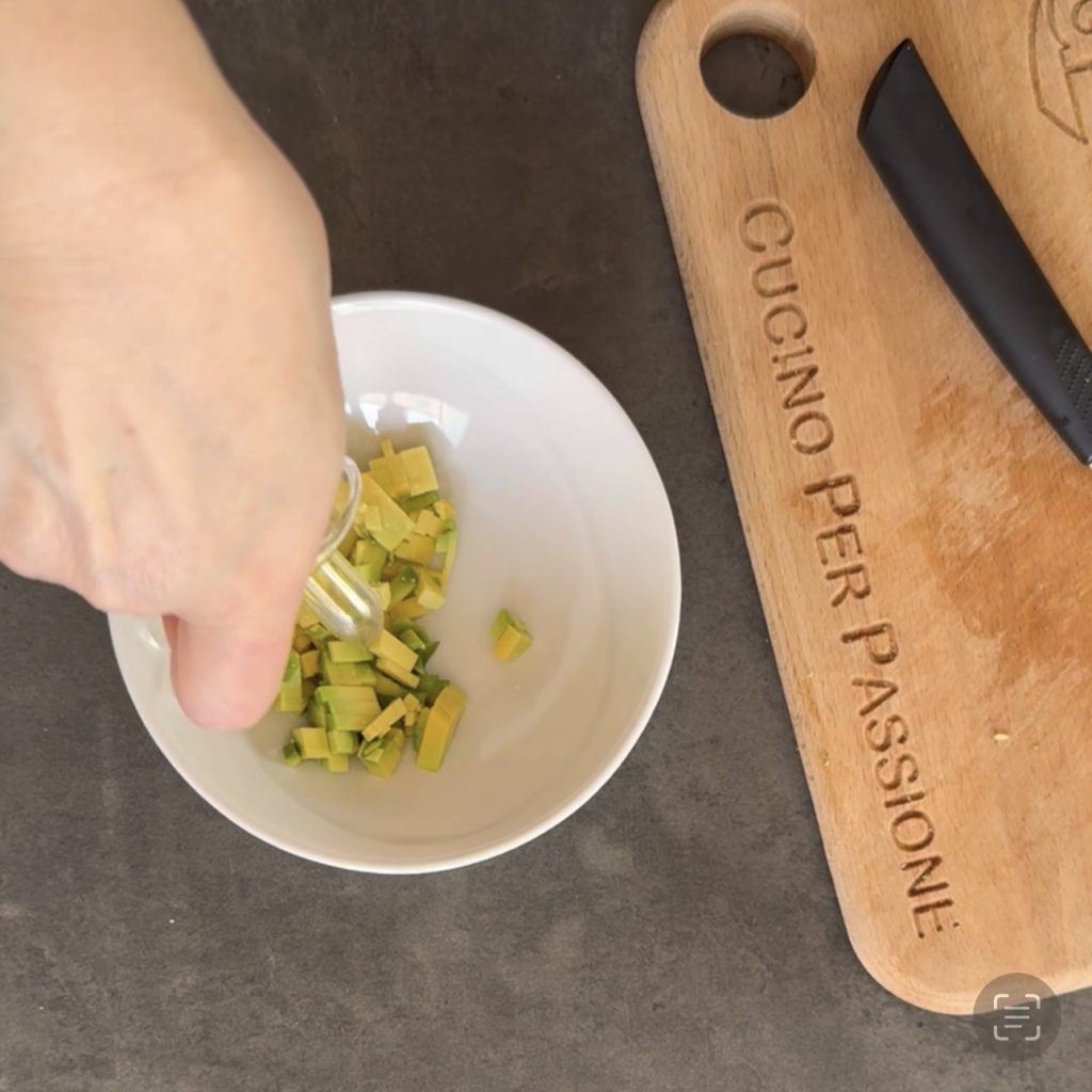 pancarré-körbchen mit lachs