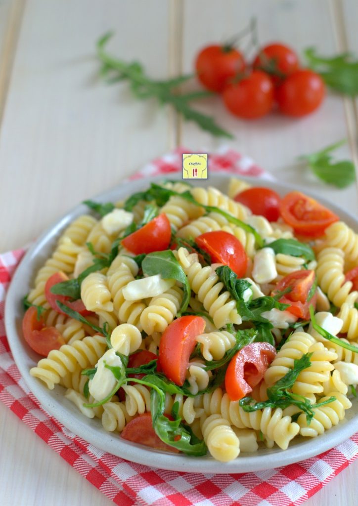 pasta mit rucola und mozzarella gp