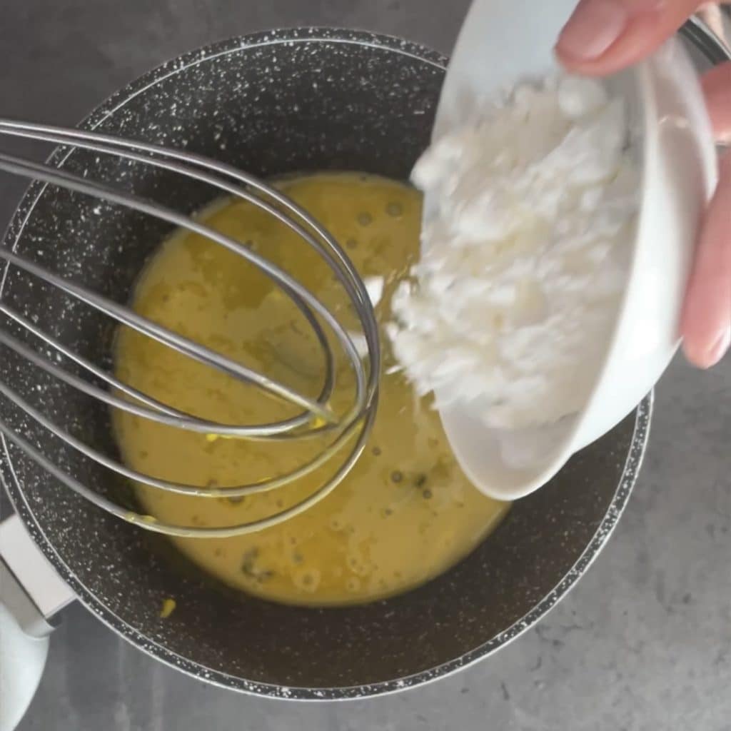 pastetencreme mit maisstärke