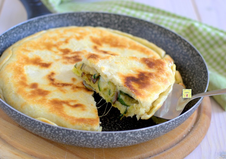 Pfannen-Zucchini-Focaccia