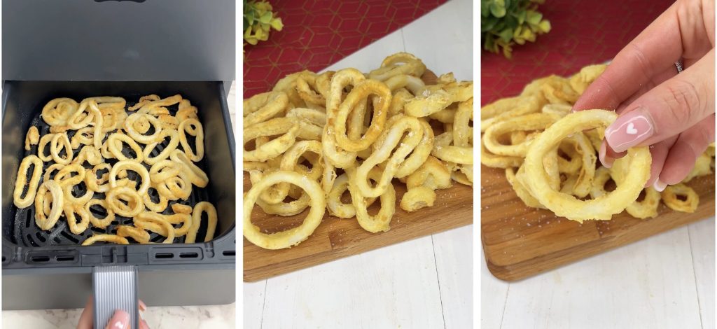 Frittierte Calamari in der Heißluftfritteuse