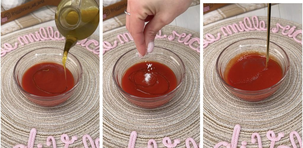 Kleine gefüllte Pizzas in der Heißluftfritteuse