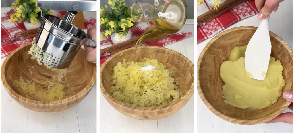 Kartoffeltörtchen nach Pizzaiola-Art in der Heißluftfritteuse