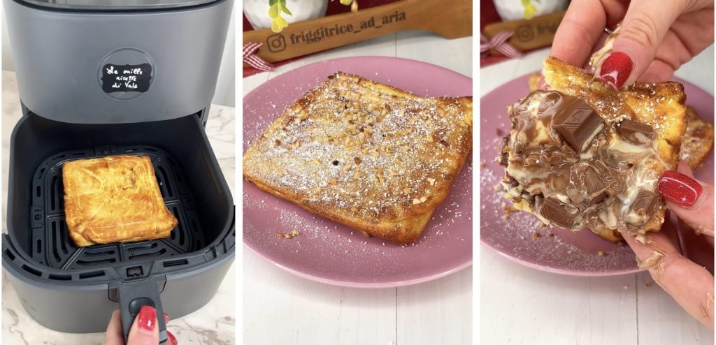 French Toast Kinder im Heißluftfritteuse