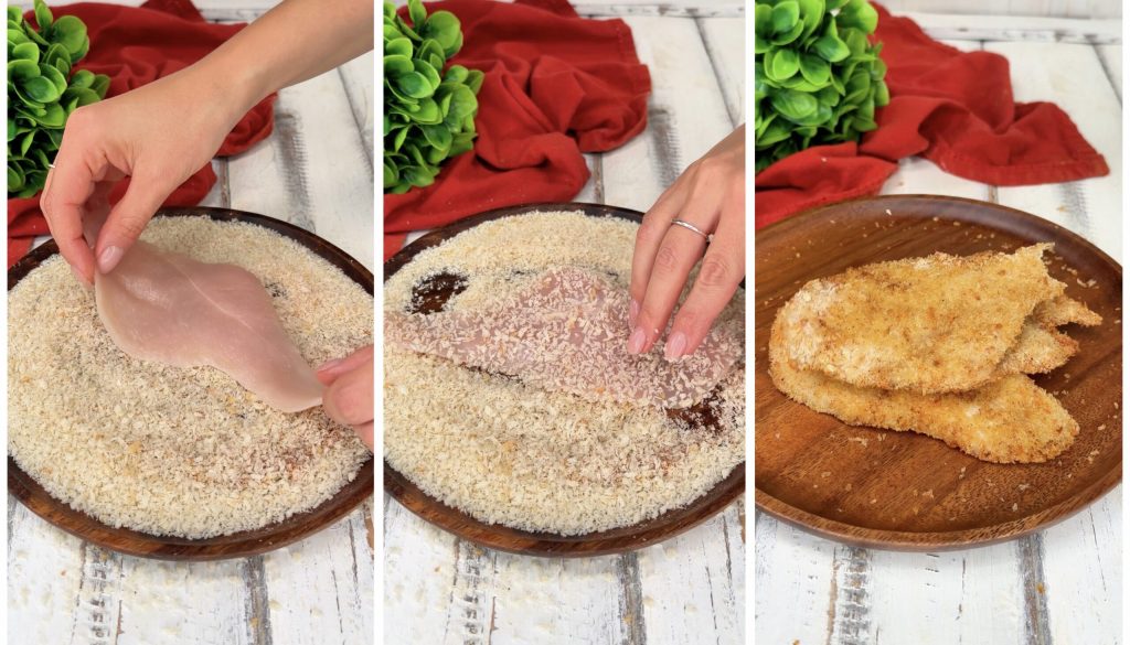 Knuspriger Hähnchen-Wrap in der Heißluftfritteuse