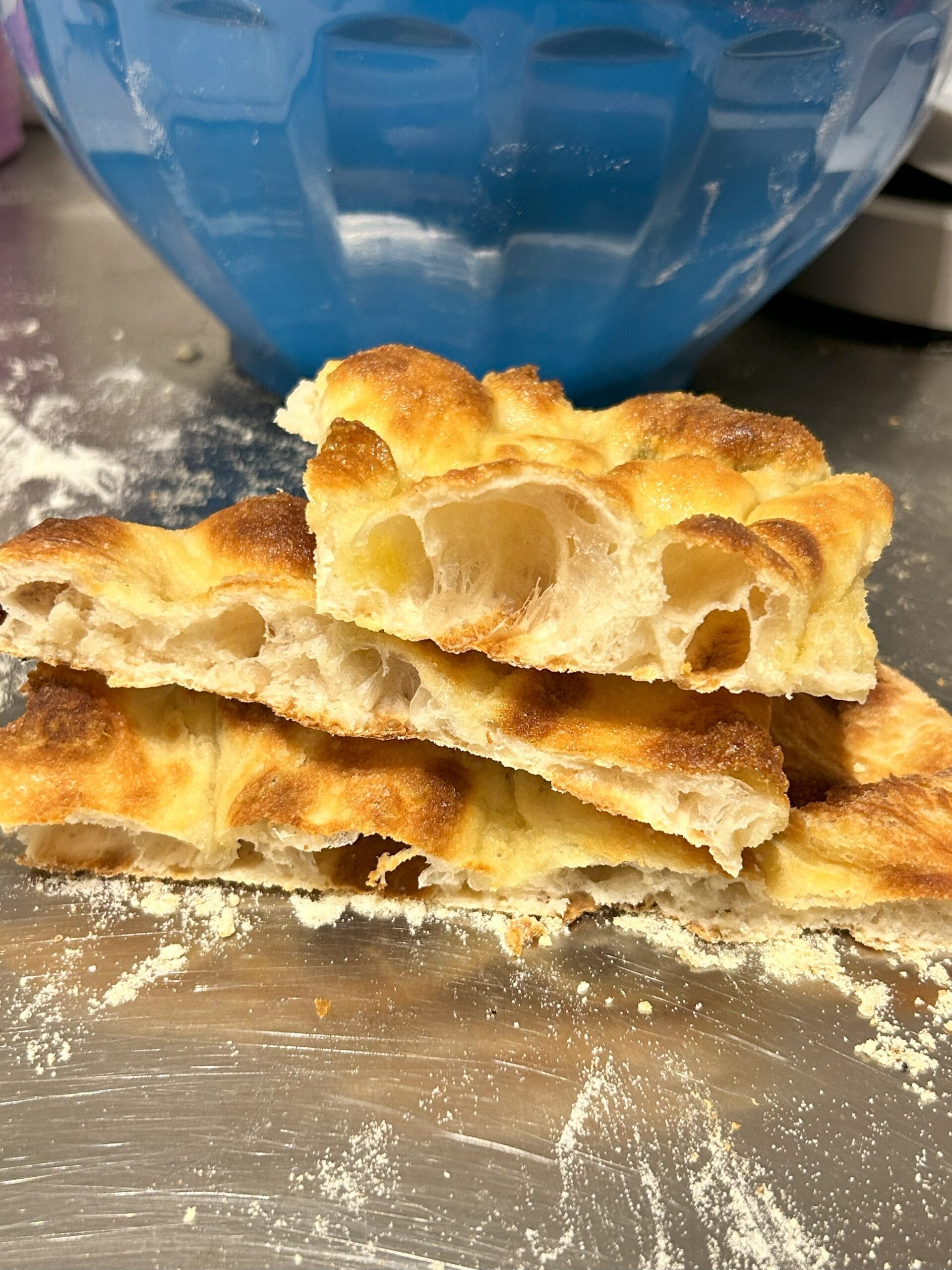 Römische Blechpizza