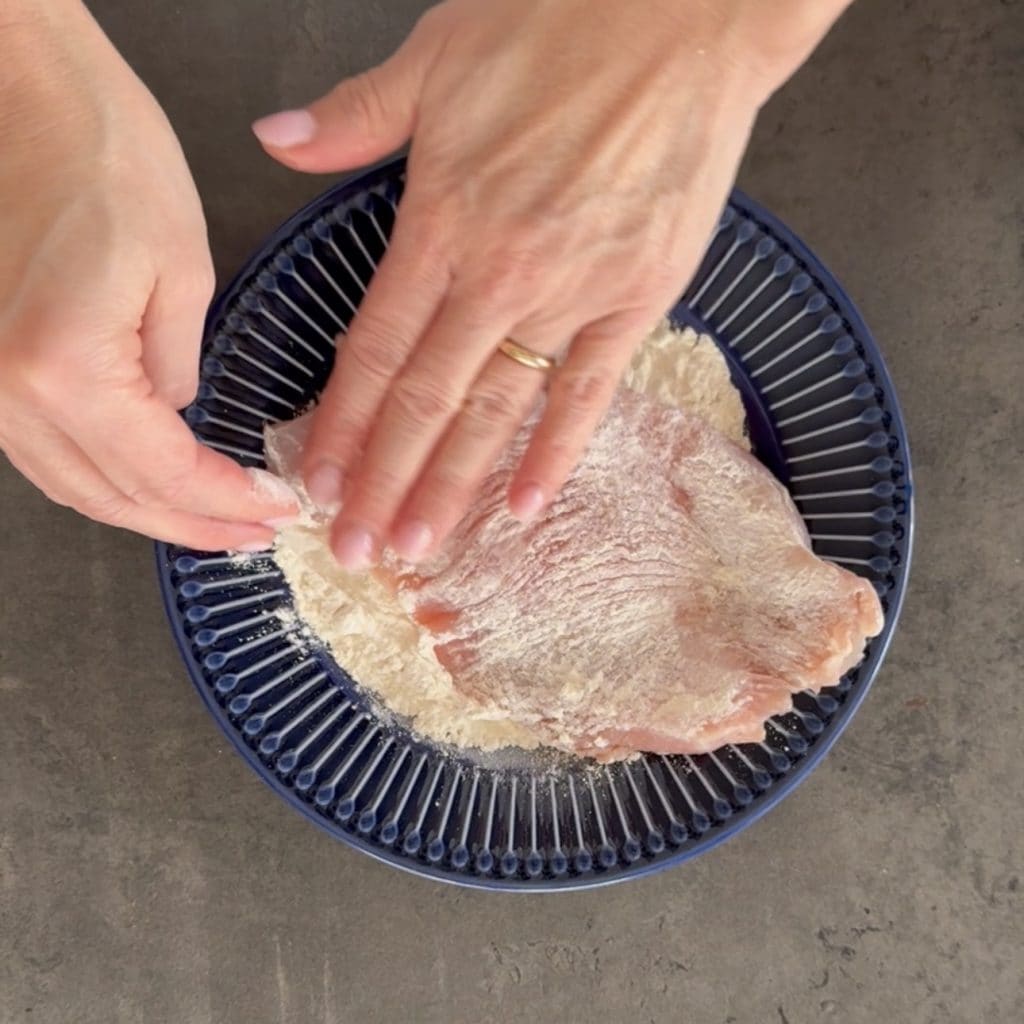 Puten-Schnitzel mit Zitrone