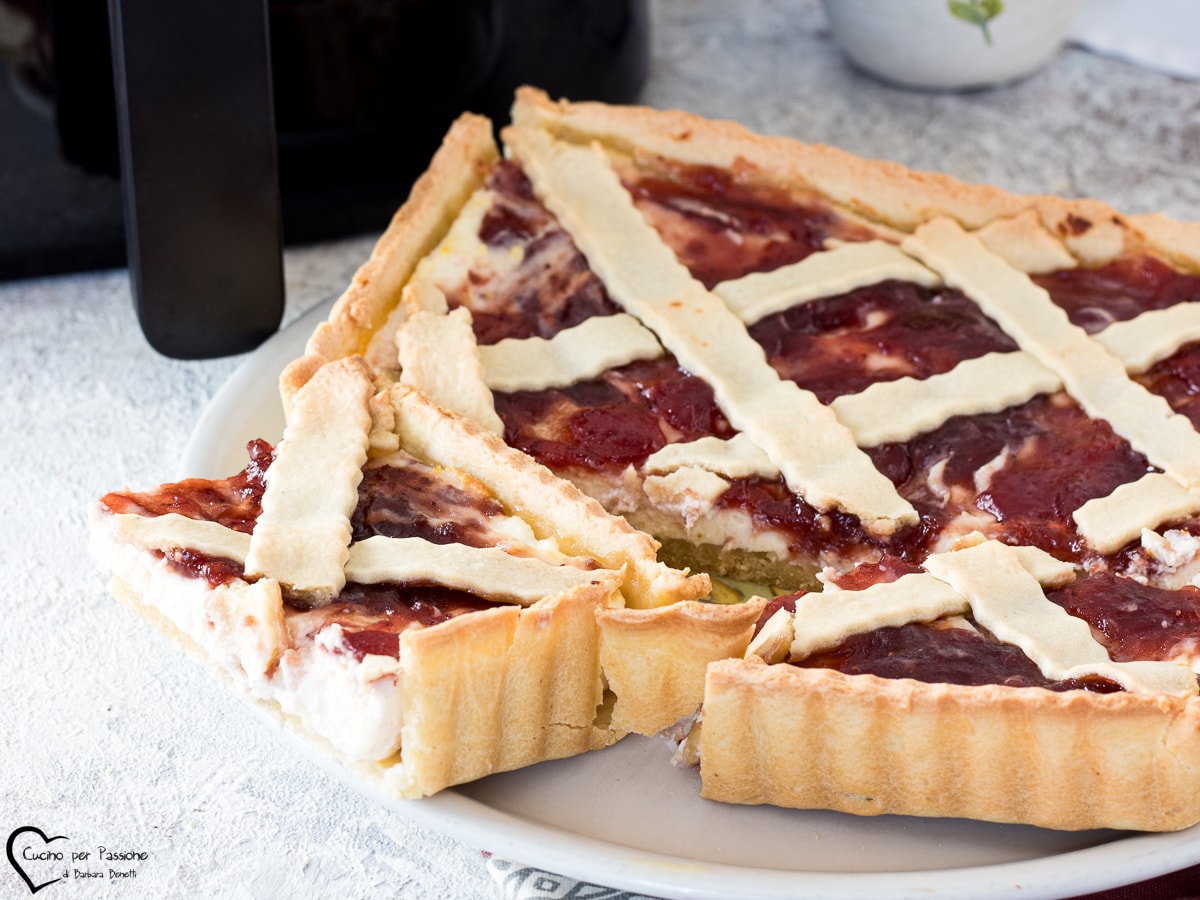 RICOTTA-KUCHEN IN DER LUFTFRITTEUSE