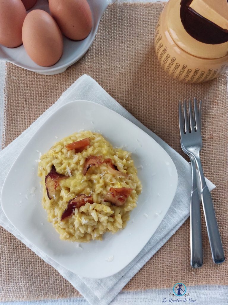 risotto alla carbonara