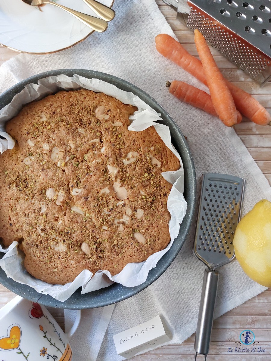 Weicher Karottenkuchen