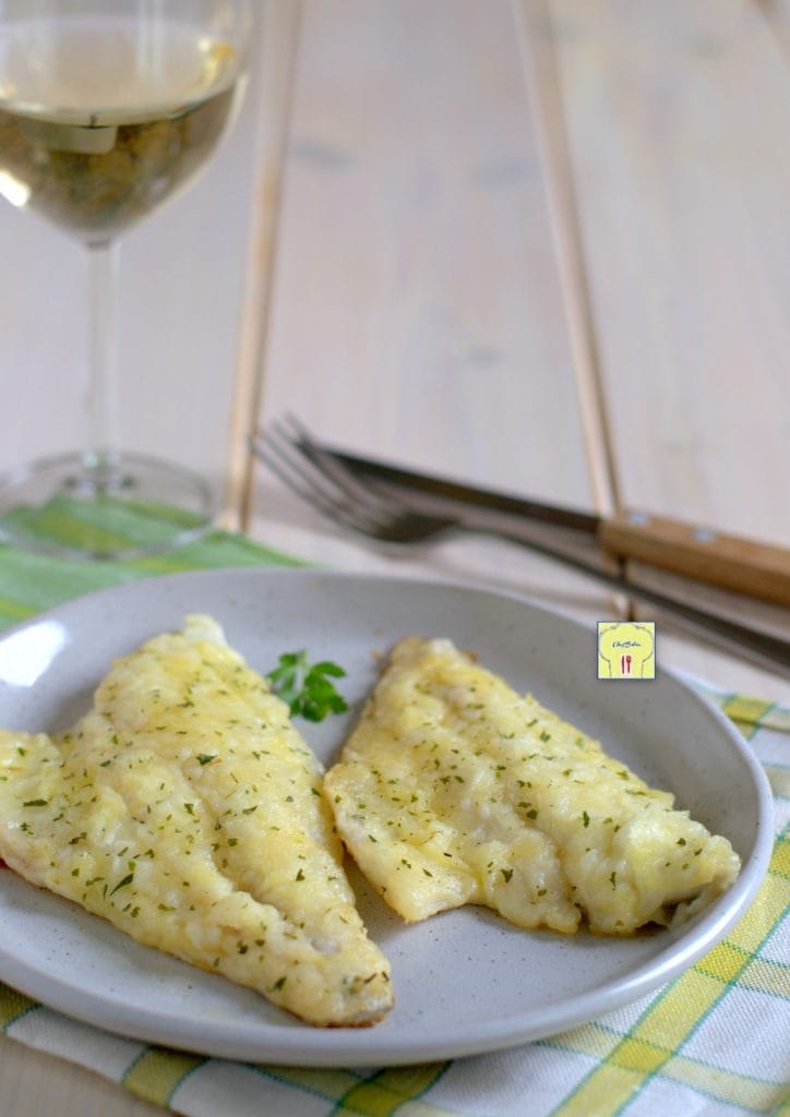 Schollenfilets mit Weißwein gp