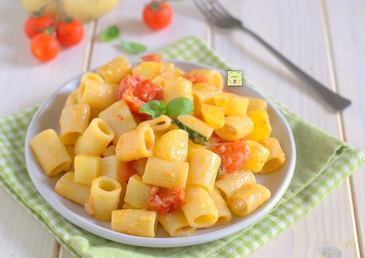 Sommerliche Pasta und Kartoffeln