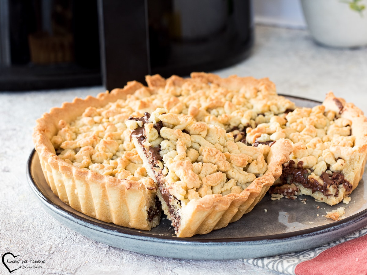 STREUSELKUCHEN IM HEISSLUFTFRITTEUSE