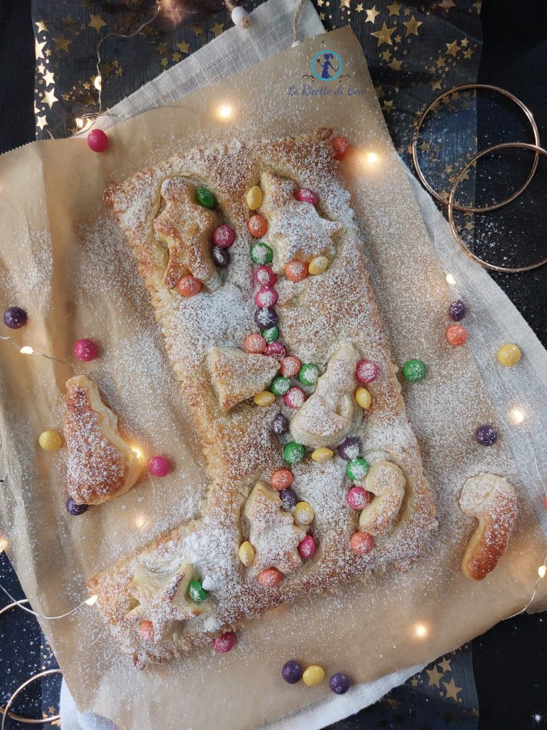 Süßigkeit mit Haselnusscreme