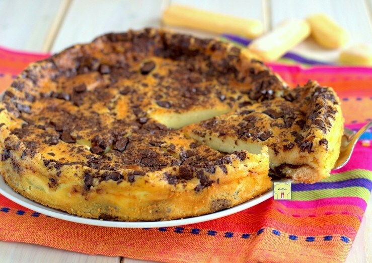 Tiramisù-Kuchen im Ofen gebacken