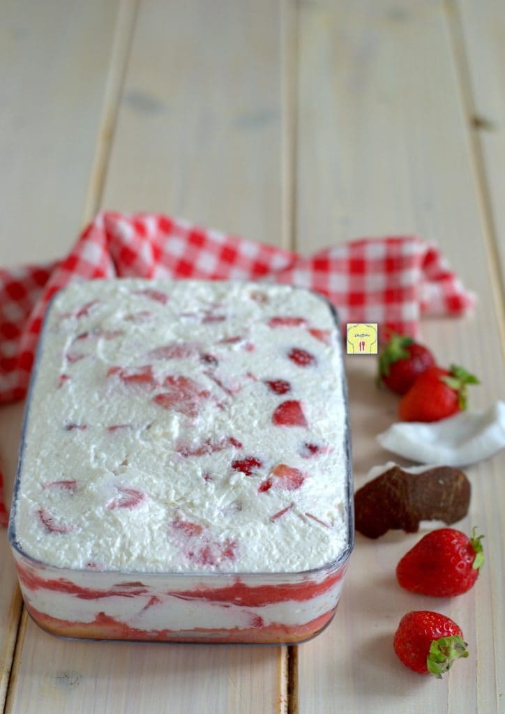 tiramisù mit Erdbeeren und Kokos gp