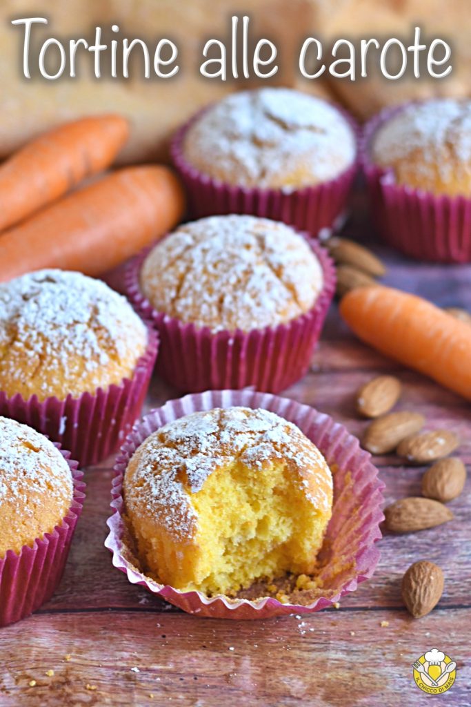v_ tortine alle carote e mandorle ricetta muffin tipo camille anche senza glutine il chicco di mais