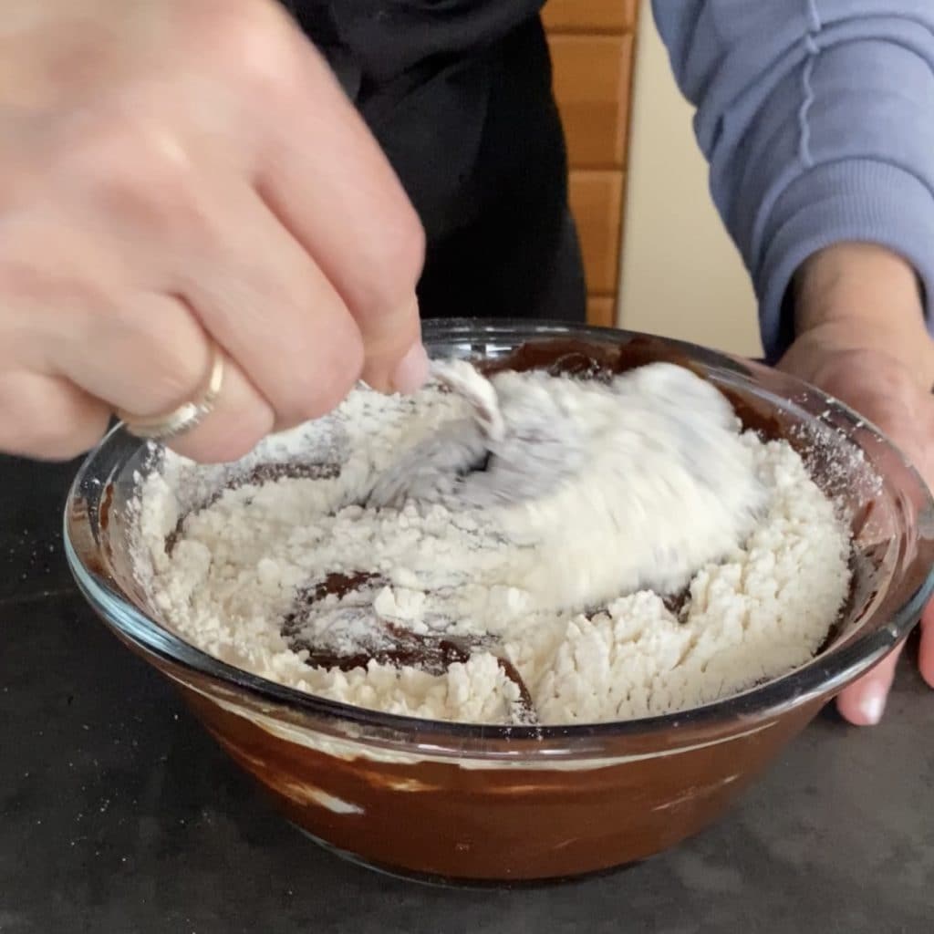 warmer Schokoladenkuchen