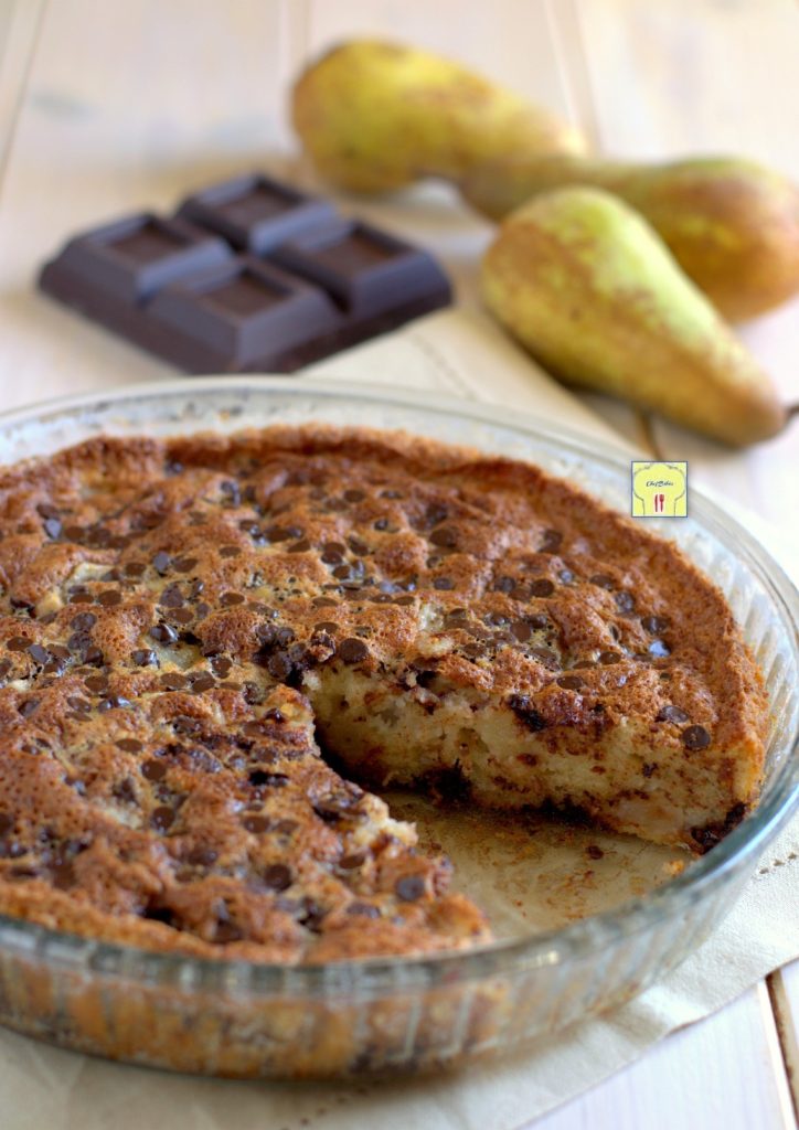 weicher Birnen-Schokoladenkuchen gp