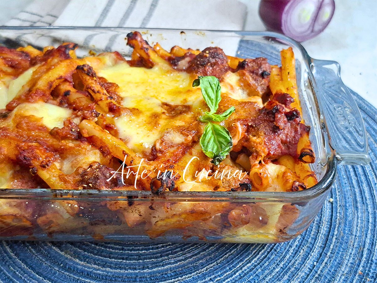 ZITI al FORNO auf neapolitanische Art, altes Rezept