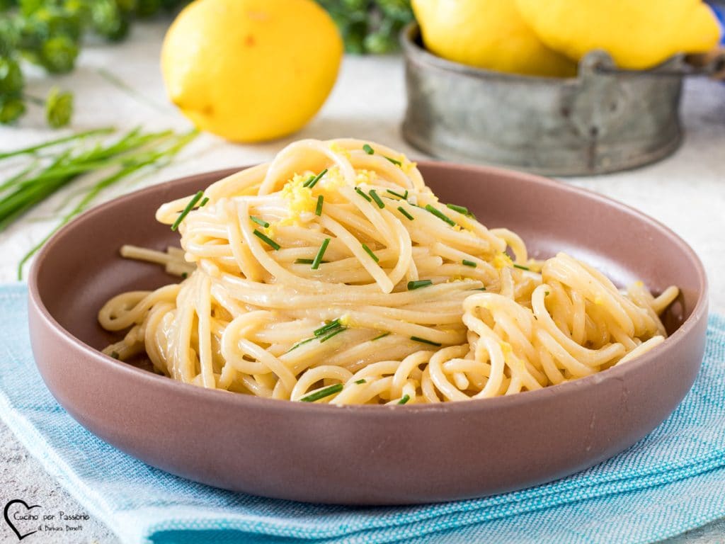 Zitronen-Spaghetti