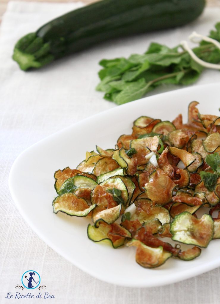 zucchina con menta e aglio
