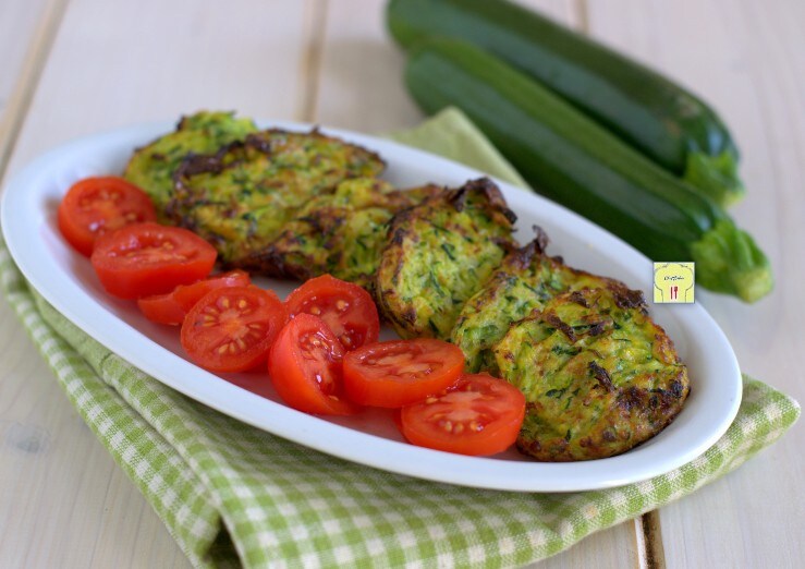 Zucchinipuffer in der Heißluftfritteuse