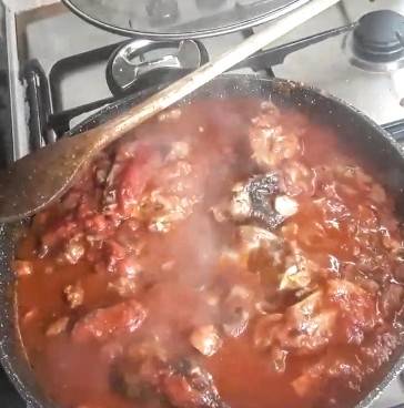 Norma mit Schwertfisch aus der Meerenge