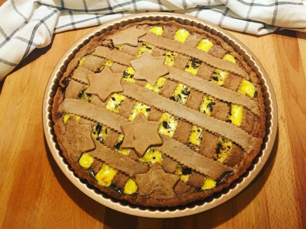 Kakaotorte Vanillecreme Schokolade