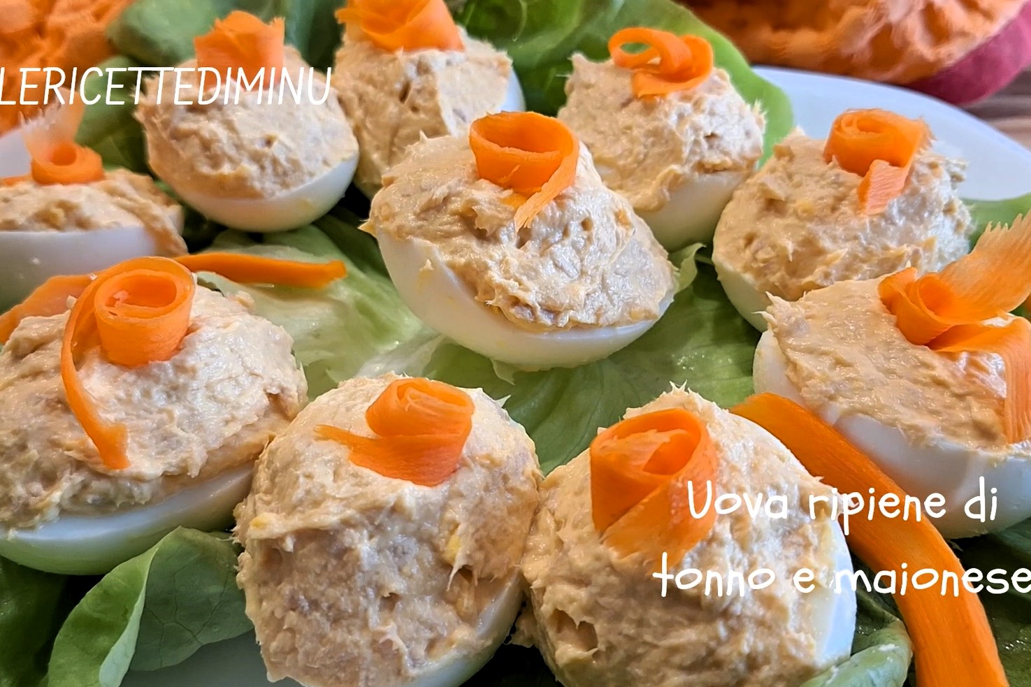 Gefüllte Eier mit Thunfisch und Mayonnaise