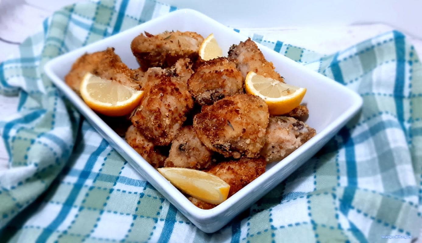 Luftfrittierte Hühnchensnacks