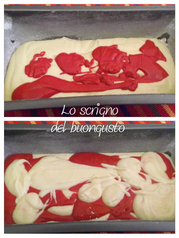 Blutiger Halloween-Pflaumenkuchen