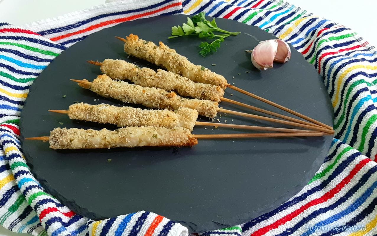 Sizilianische Hähnchenspieße