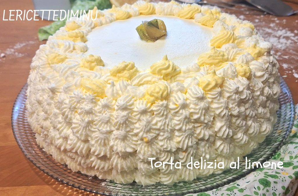 Zitronen-Delizia-Torte