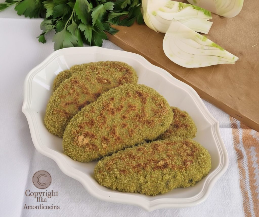 Die Fenchelschnitzel auf sizilianische Art